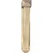 Ekena Millwork Traditional Arts and Crafts Rough Sawn Bracket w/ Offset Brace, Douglas Fir, 6"W x 24"D x 36"H BKT0604X24X36TRA03RDF - alternate 2